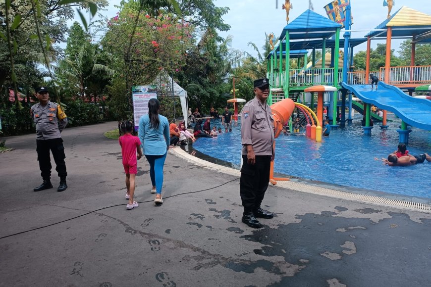 Libur Tahun Baru 2026, Polsek Wungu Perketat Pengamanan di Nusantara Edupark