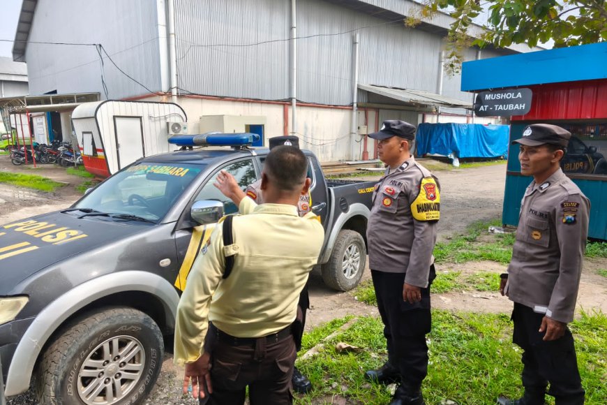 Jaga Kondusivitas Wilayah, Polsek Balerejo Gelar Patroli Obyek Vital Antisipasi 3C